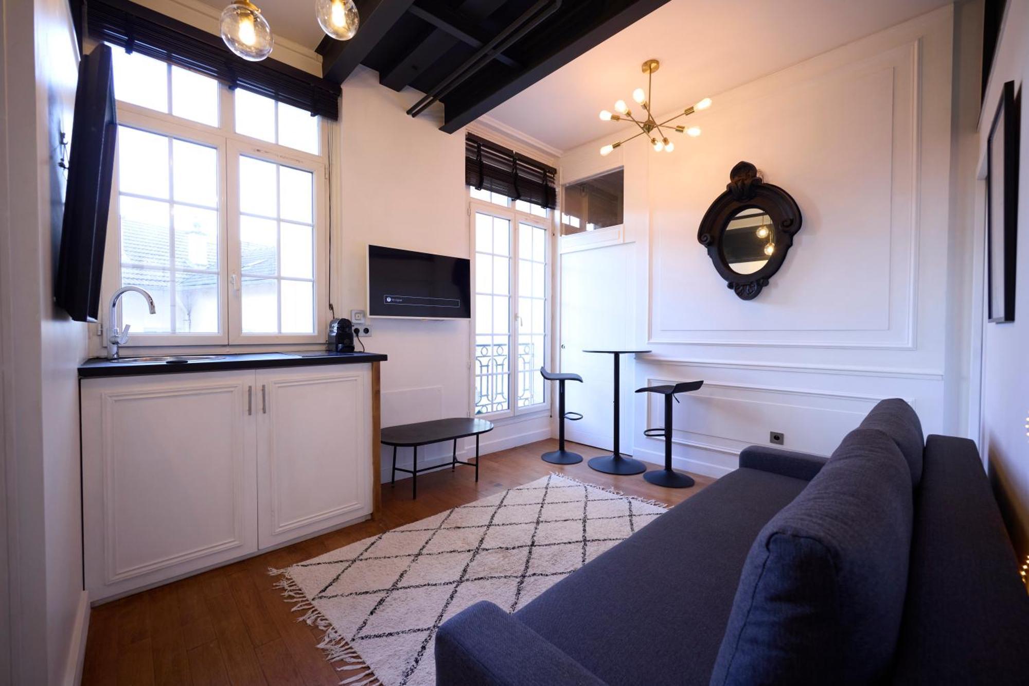 Un Studio Cosy Au Coeur De Paris 17 Batignolles , Monceau Экстерьер фото